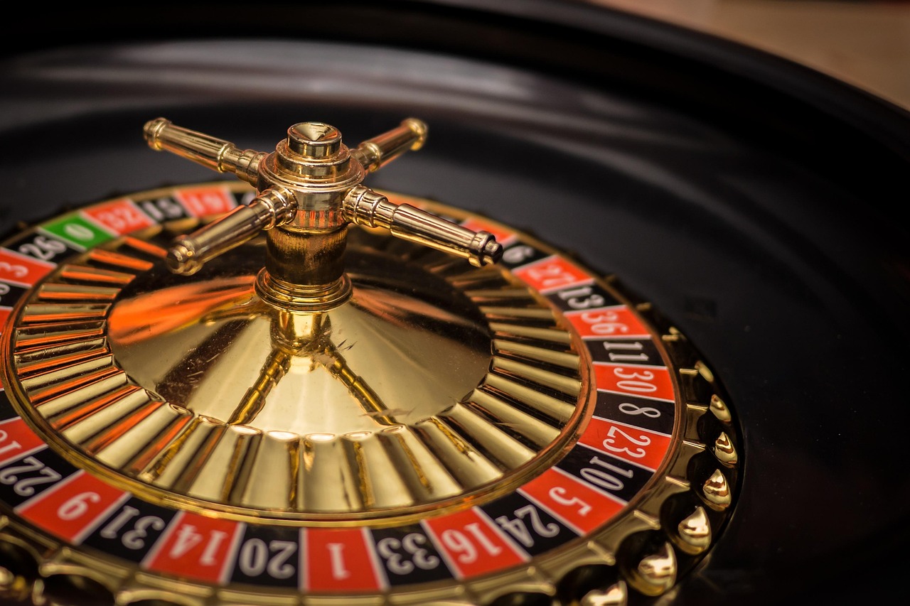 Roulette wheel background